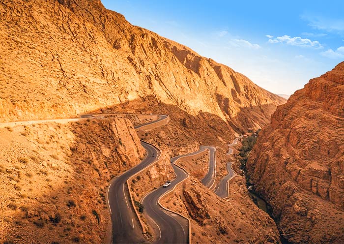 Tizi n'Tichka Pass of Dades Gorges